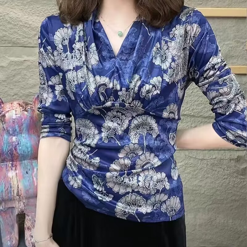 Autumn elegant body-friendly fashionable long-sleeve