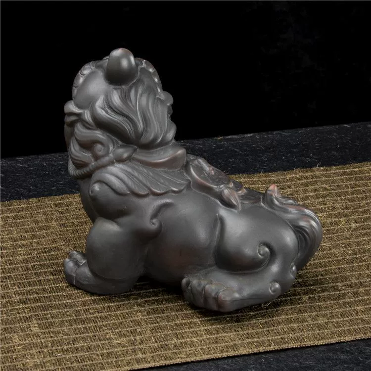 Zi Tao Zha Cai Tea Pets High -end High -end Retro Tea Table Disposal Creative Chinese Wind Personal Tea Play God Beast