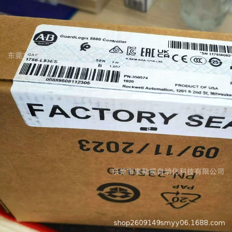 Новый оригинальный подлинный AB Rockwell PLC модуль 1756-L83ES Спот съемки для продажи