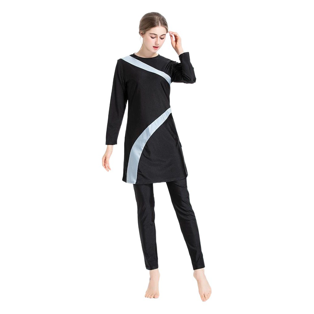 Трансграничный консервативный купальник Hui Middle East AliExpress Amazon, комплект купальников из трех частей L011