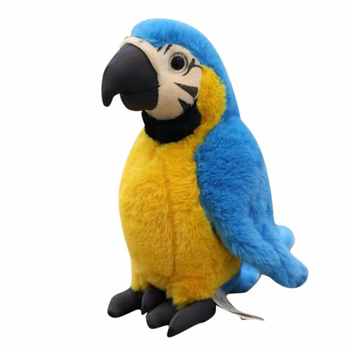 Wholesale simulation parrot plush toy stall bird simulation animal home creative children's toys photography props