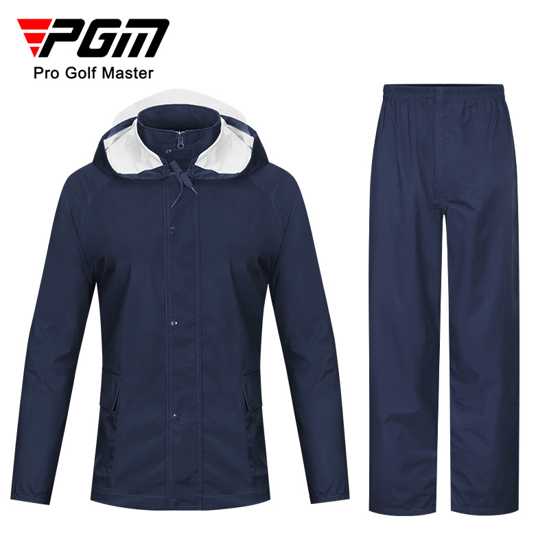Bộ áo mưa golf PGM chống bão nam, áo khoác + quần chống nước ngoài trời — Nữ YF481-màu xanh nước biển (áo khoác + quần), YF482 nam-Màu Đỏ Cam (áo khoác + quần), Nữ YF481-Màu đỏ cam (áo khoác + quần), YF482 nam-màu xanh nước biển (Áo khoác + quần)
