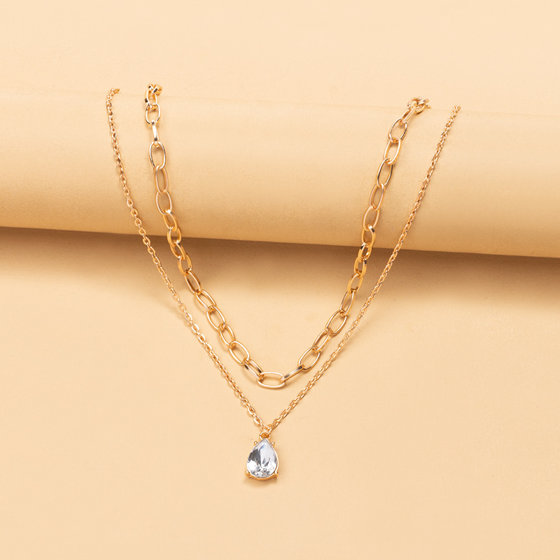 Double 18 Karat Gold Plated Necklace Image 6