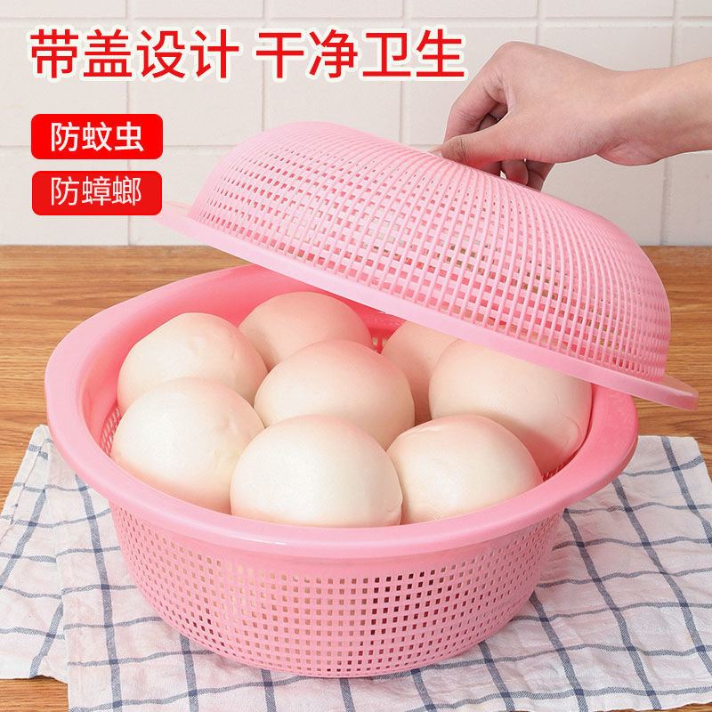 The container for steamed buns Bamboo basket for steamed buns Refreshments Snacks Dipper Basket Fruit Washing Vegetable Basket Rice Washing