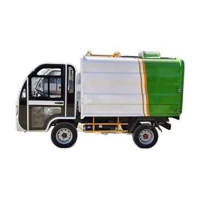 Vehicles, Three-Wheel Garbage Trucks, Elektrik zibil maşınları