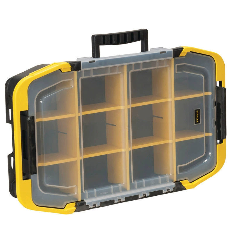 Stanley two -way plastic tool combination box 20 -inch hardware tool box household tool box box