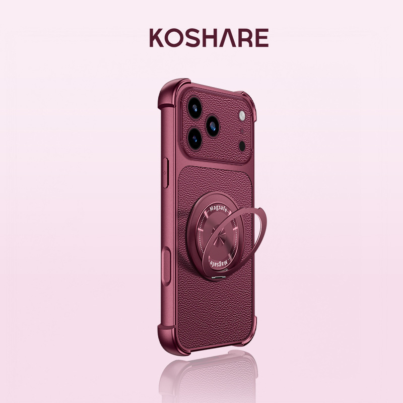 Suitable for Apple 18pm phone case, iPhone 16 cherry red, 15 with four-corner drop protection, 14 with a leather-like texture, 17 with a silicone leather-like texture, 13