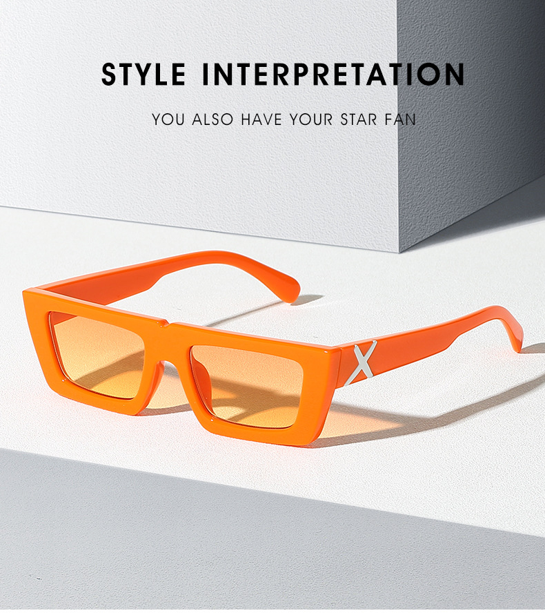 Neue kleine Box-Sonnenbrillen Modetrend Bonbonfarbene Sonnenbrillen Vielseitige Sonnenschirme 3_voghion.com