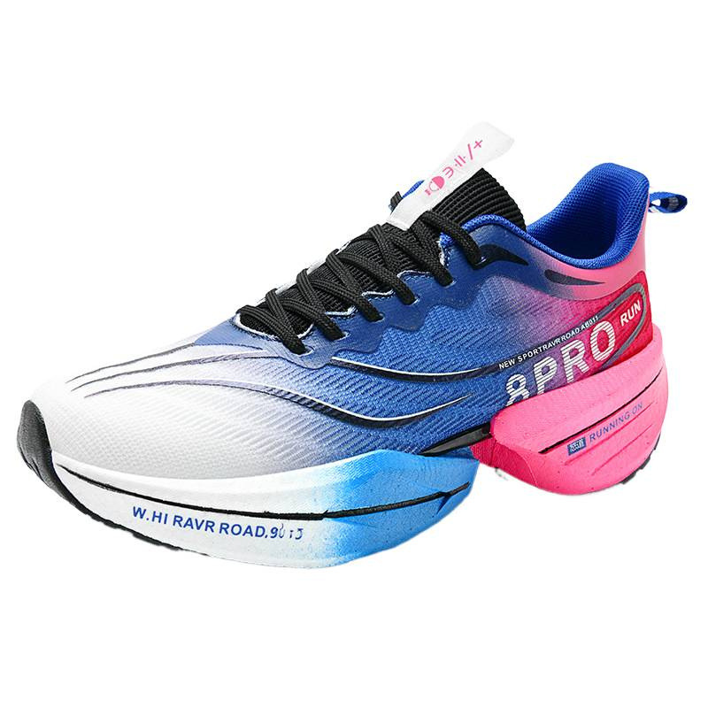 Nuevo conejo rojo 8pro estudiantes de secundaria zapatos de corrida de otoño estudiantes de red super suave de velocidad transpirable zapatos de prueba de carbono