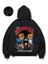Z 47121 Fleece Hooded Sweatshirt with Rope �ڰ���ñ����