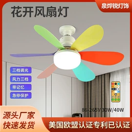 风扇灯;太阳能灯;植物生长灯