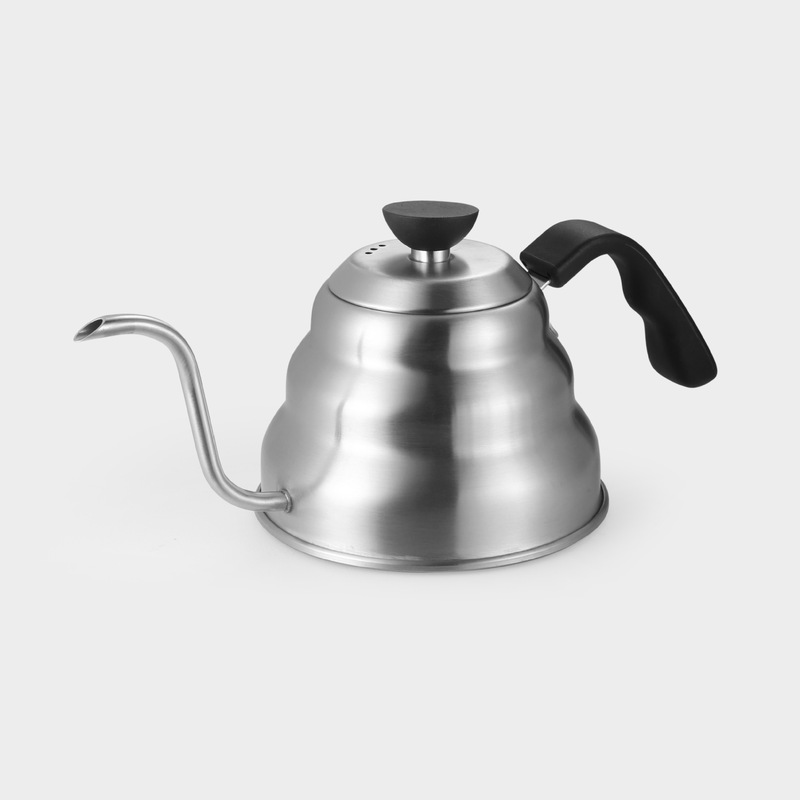 Hanging Ear Cloud Pot Hand Coffee Pot 304 Stainless Steel Fine Mouth Pot Drip Filter Bubble Long Mouth Temperature Control Hot Pot