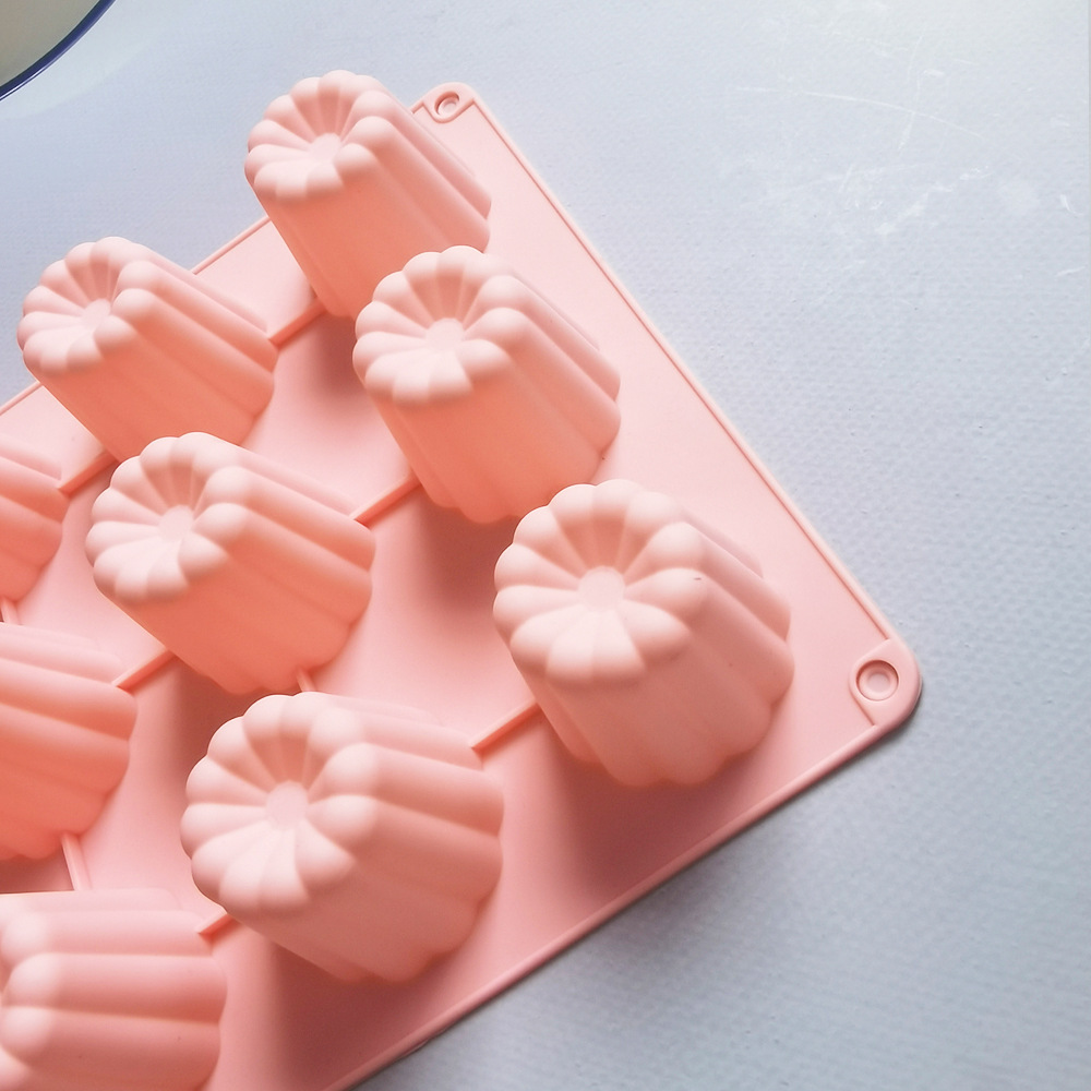 12 Lian Keoli 10 molde de silicona pastel helado pudín molde de postre jabón utensilios