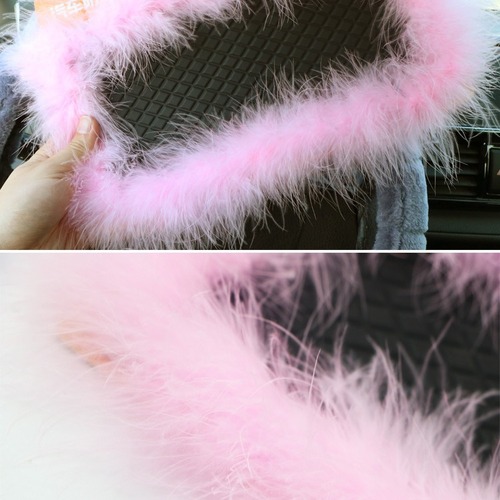 Wholesale Feather Diamond Car Anti-Slip Mat Large Car Perfume Seat Creative Diamond-encrusted Instrument Desk Anti-Slip Mat