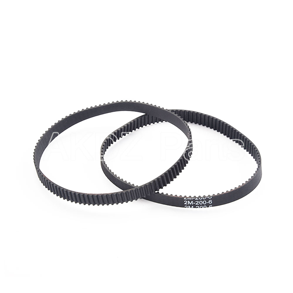 3D打印机2GT环形闭口同步带橡胶传动皮带带宽10mm周长100--200mm