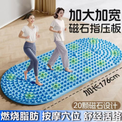 ヨガの足裏マッサージの足のパッドの指の押さえ板の成人の指の押さえ板は経絡を通してジョギングします。