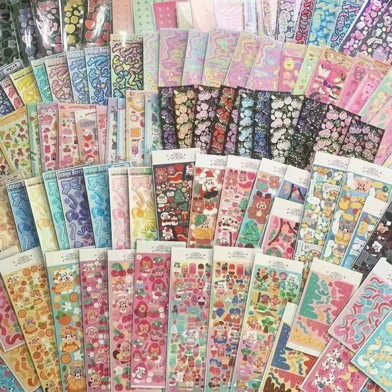 Sticker, card holder, set, brand bag