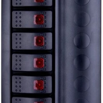 改装车开关面板 船舶配件 汽车配件 安装面板 组合面板PN-AF6