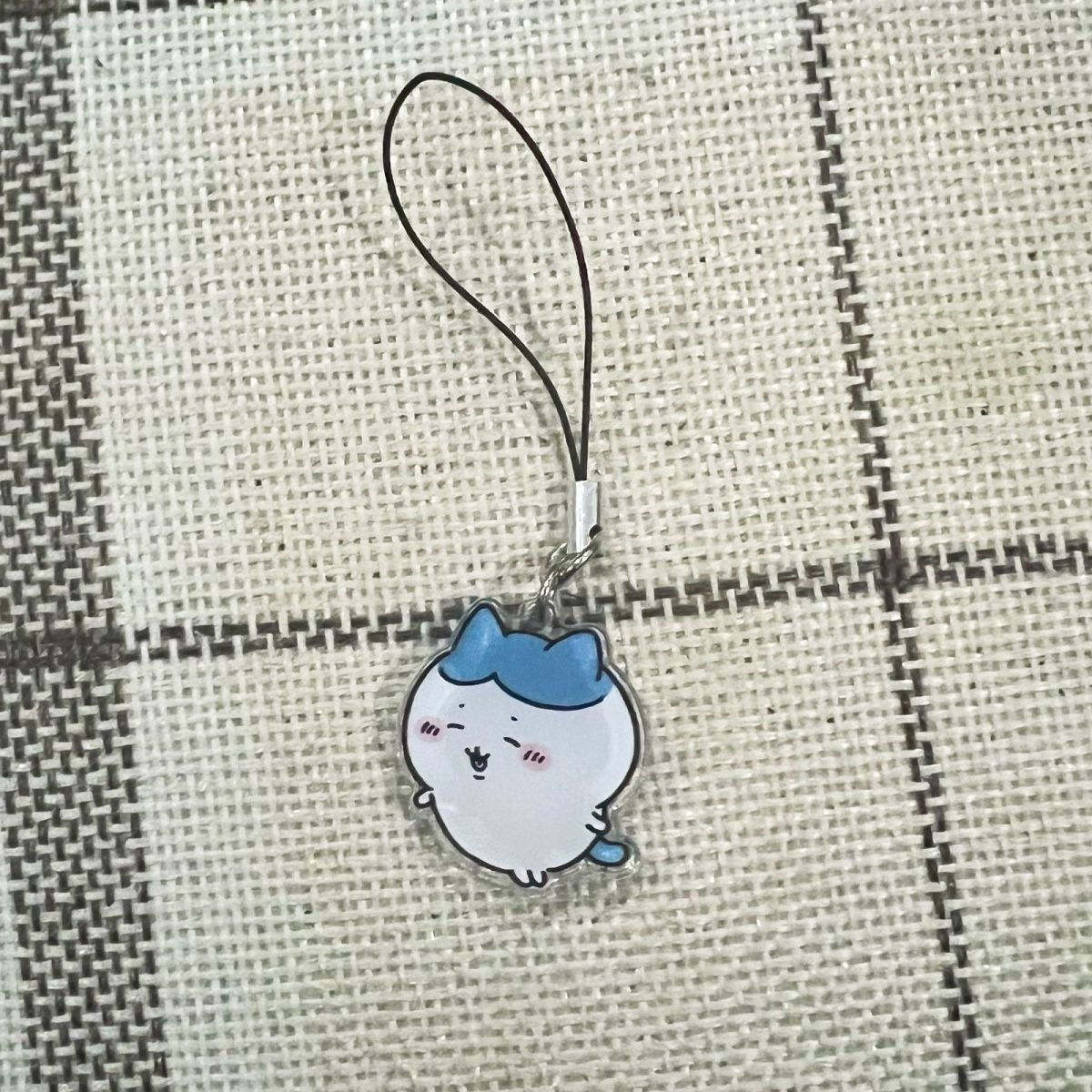 Chiikawa cadena de teléfono móvil Usaki regalo de estudiante Jiyikava lindo colgante cordón pequeño colgante image 2