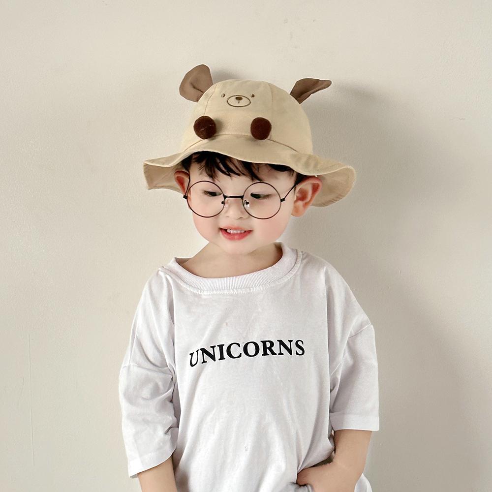 Sombrero de pescador bebé primavera y otoño verano delgado sombrero de sol para niños niñas y niñas bonitos sombreros de sol de dibujos animados