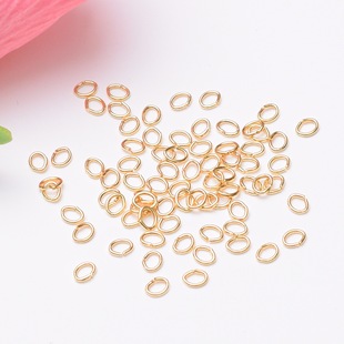 ����14K��ɫ�E�A�ε����_��Ȧ�B��Ȧ�Ʒdiy�ֹ�����β��Ȧ����