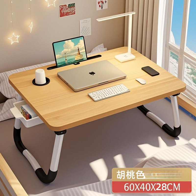 월넛 컬러 + 사각 + 카드 슬롯 + 컵홀더 + 서랍