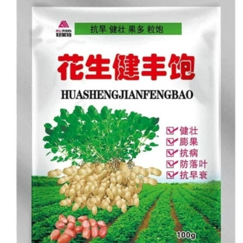 Специальное водорастворимое листовое удобрение для повышения урожайности арахиса, увеличения плодов и увеличения веса семян.