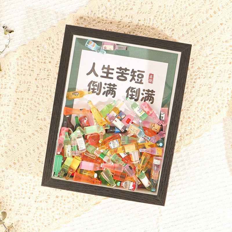 中空相框框架批發創意相框擺件桌面擺台手工禮物diy 鏤空標本擺台