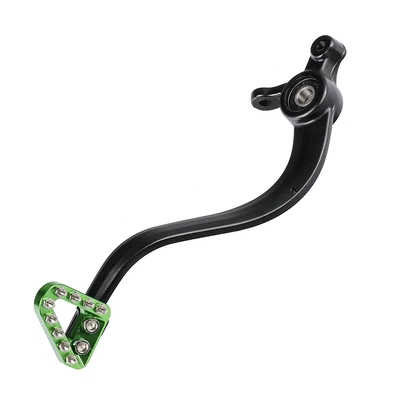 Motorcycle pedals, Suitable for Ktm Brake - black-brake-lever-green-head