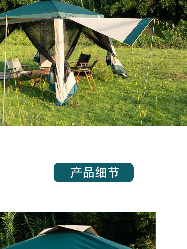 Zhengluxing Outdoor Awning, Rainproof, Sunproof, Uvproof, Portable and Easy to Store Pergola, Drop Shipping