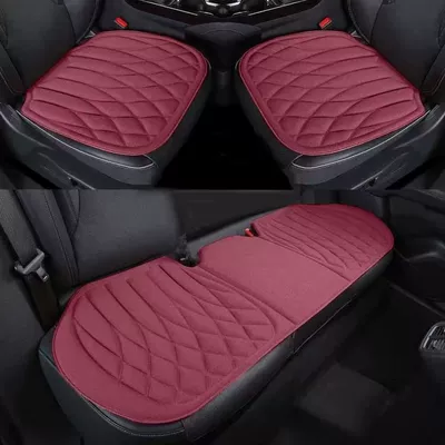 Four Seasons Pad – hot-pressed into one piece, non-slip - raffi-red-single-driver-1-piece-seat-cushion