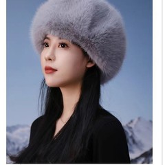 雷峰帽 女性用 厚手 暖かい フェイクファー フォックスファー クロスボーダー 新作 メンズ 冬用 ファー 防風帽子 アウトドア