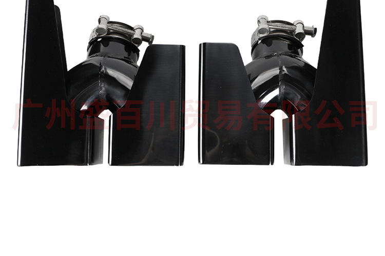 Suitable for Land Rover New Defender Tail Throat 110/90 modified khan four-out square stainless steel decorative cover exhaust pipe