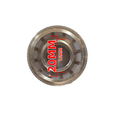 Car wash water hose connector, 5-way all-copper water passage fitting with inner diameter of 16mm and outer diameter of 20mm—quick-connect adapter for hoses and flexible tubing accessories.