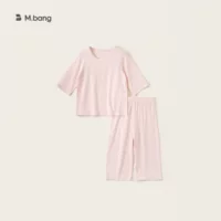 Детский костюм Bao Bao Children's Summer New Girла сплошной цвет принт домашняя одежда для мальчиков домашние брюки из двух частей