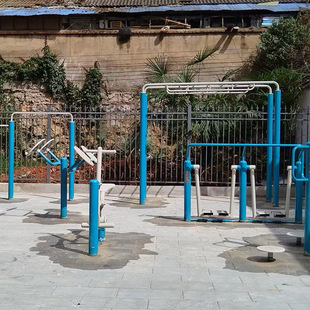 Fitness Equipment Community Park Outdoor Path Nscc National Certification Double Walking Machine Fitness Equipment Outdoor