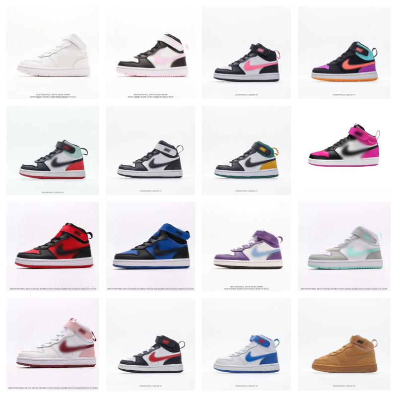Putian Children's Shoes NK air force 1 low Air Force 1 High-top Leisure Sports Shoes Cross-border Wholesale