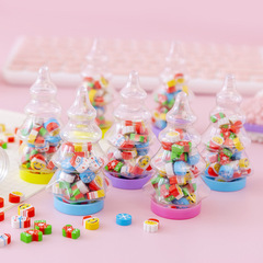 Creative Elementary Student Gift Cute Fun Box Christmas Tree Shaped Eraser Internet Star Children's Stationery Wholesale T
