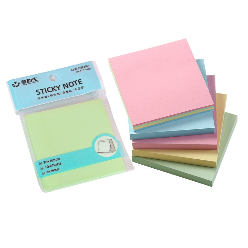 Huowo Colorful Post-it Notes Set for Students Creative Index Sticky Notes, Multicolor Paper Supplies