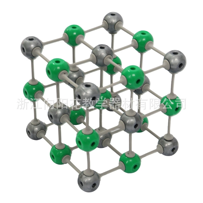 Factory Direct 30408000501 Модель кристаллической структуры хлорида натрия Химическая молекулярная демонстрационная обучающая модель