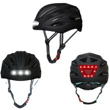 订制前后带灯LED灯骑行自行车单车公路车头盔厂家骑车防护帽骑手|ru