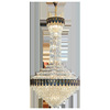 Ceiling lamp for country house for living room suitable for stairs, light luxury style