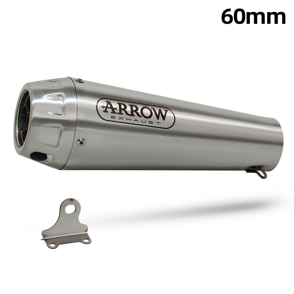 Suitable for Motorcycle Exhaust Pipe Modification Italian Arrow Domestic Arrow Baseball Silencer Back Pressure Tail Section