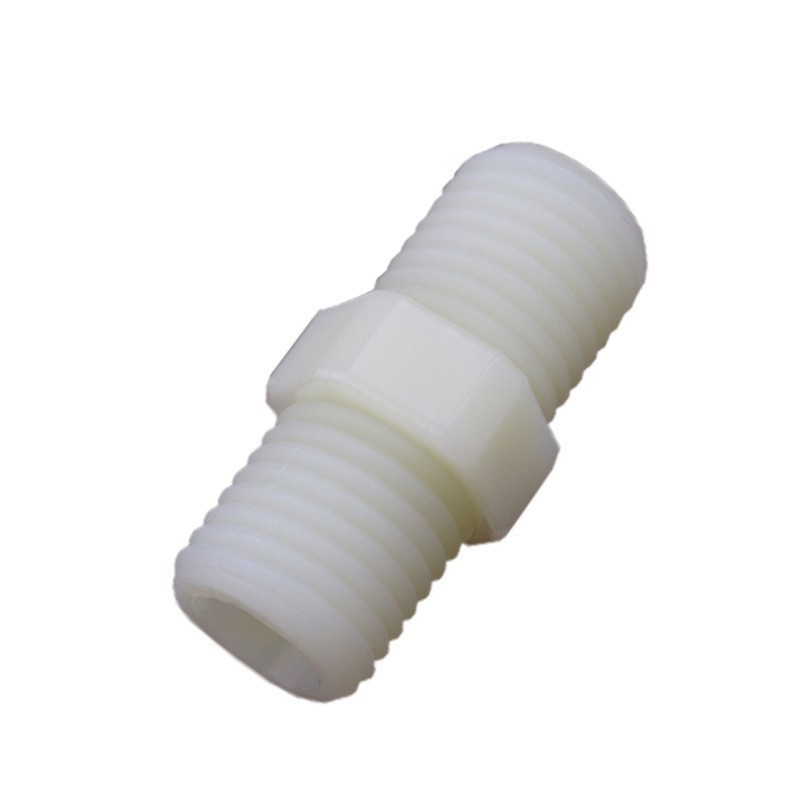 Compra al por mayor 2 puntos dientes exteriores alta dureza nylon trenzado alambre purificador de agua directa conector M22 recta