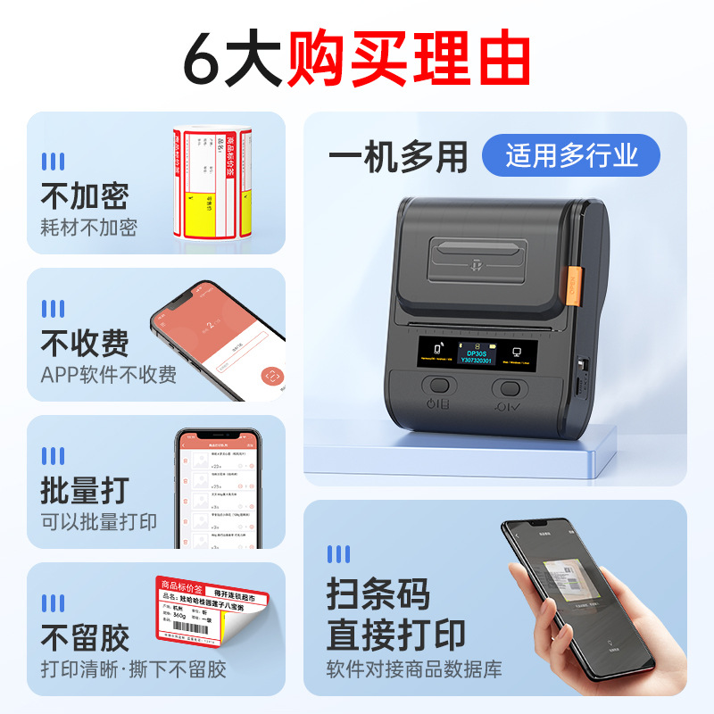 Handheld printer *S, bluetooth