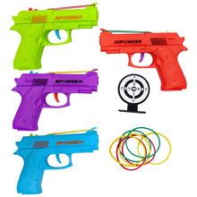 抖音網紅玩具男孩塑料可回膛連射皮筋槍連發威力超大可拆卸皮筋槍