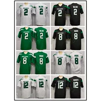 Американский оливковый костюм Jets2 #8 #12 #14 #26 # Bell33Adams Легендарная майка второго поколения