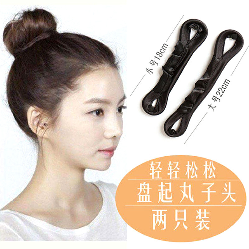 Ball head twist hair twister children's dance bud hair headdress women's hair clip half-tied ponytail lazy artifact