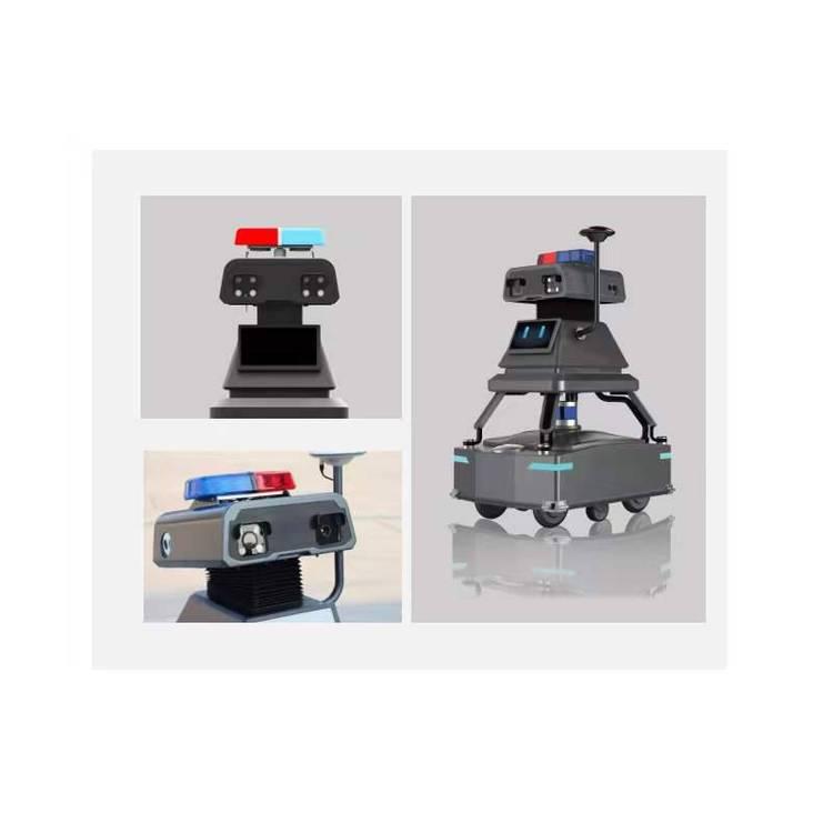 室外智能安防巡逻机器人 5G语音交互讲解导览