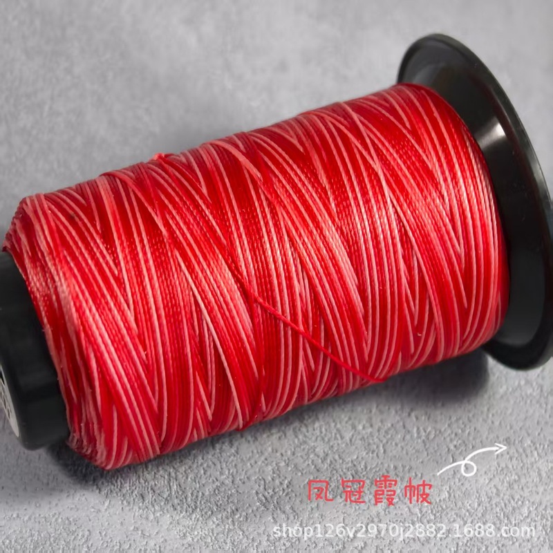 6股段染蜡线纯色圆蜡线手工编织diy手绳耐磨线材一卷约200米|undefined